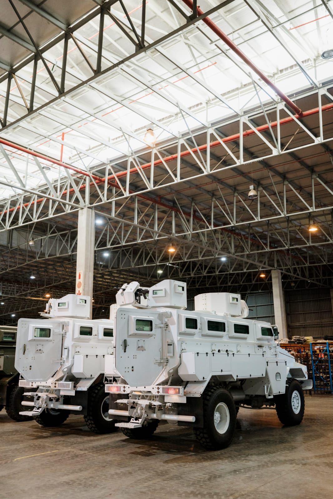Factory Armoured Truck Inspection